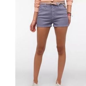 Urban Outfitters Hi Rise Purple Shorts, sz 31w